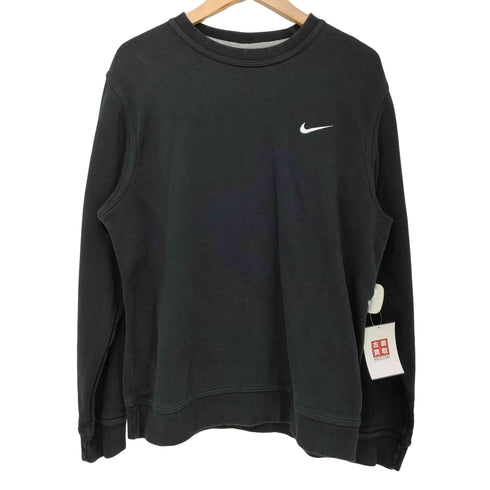 ナイキ NIKE スウッシュ 刺繍 クルーネック スウェット メンズ import:XL