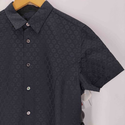 トリココムデギャルソン tricot COMME des GARCONS 17SS 花柄 切替 ギャザー フリル S/S ワンピース レディース JPN:M