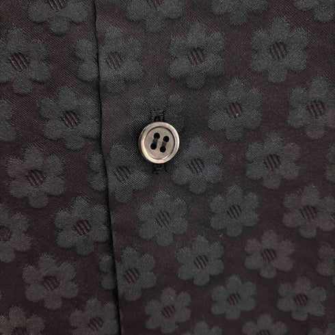 トリココムデギャルソン tricot COMME des GARCONS 17SS 花柄 切替 ギャザー フリル S/S ワンピース レディース JPN:M