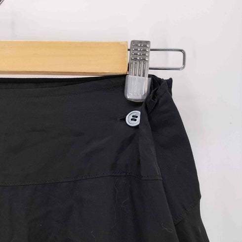 トリココムデギャルソン tricot COMME des GARCONS 14SS ラップデザイン ティアード 裾レース ボリューム スカート レディース JPN:M