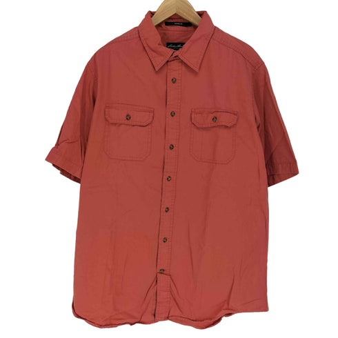 エディーバウアー Eddie Bauer 2ポケ フラップ ショートスリーブシャツ メンズ JPN:L