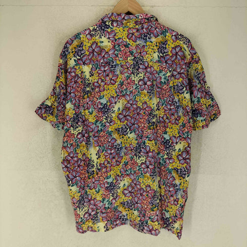 Fair Isle Square ループカラー 総柄 アロハシャツ メンズ