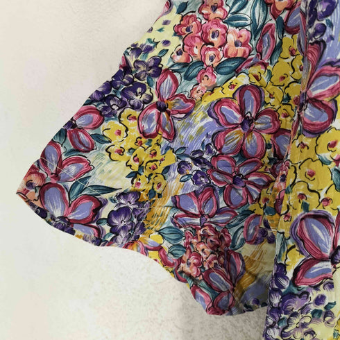Fair Isle Square ループカラー 総柄 アロハシャツ メンズ