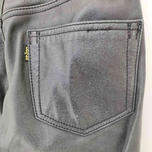 ドゥニーム Denime カウレザー スリム パンツ メンズ 27