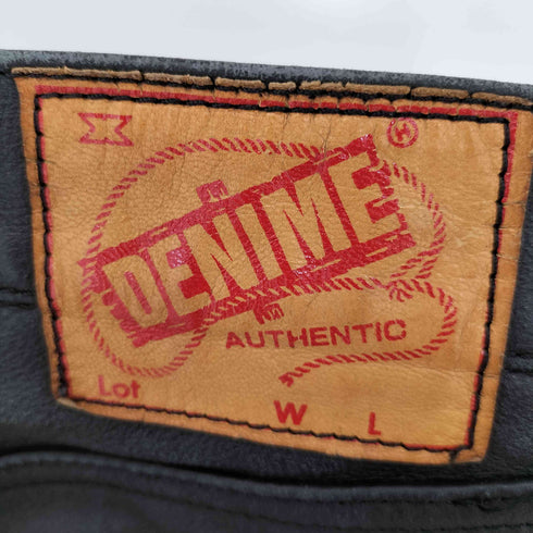 ドゥニーム Denime カウレザー スリム パンツ メンズ 27