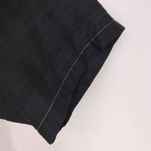 コムデギャルソンオム COMME des GARCONS HOMME 03SS 田中オム daytime evening デイタイムイブニング 製品染め シルク オープンカラー半袖シャツ メンズ JPN:S