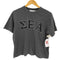 シーニューヨーク sea new york ADONIS EMBROIDERY TEE ロゴ刺繍 半袖Tシャツ レディース S