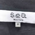 シーニューヨーク sea new york ADONIS EMBROIDERY TEE ロゴ刺繍 半袖Tシャツ レディース S