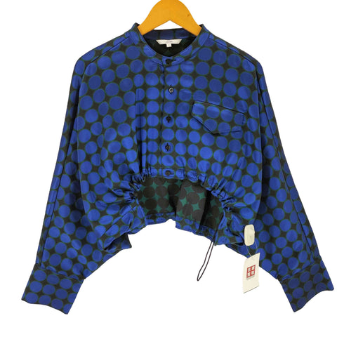 アンスリード UN3D. JACQUARD SHIRTS BLOUSON ジャカード シャツ ブルゾン レディース FREE