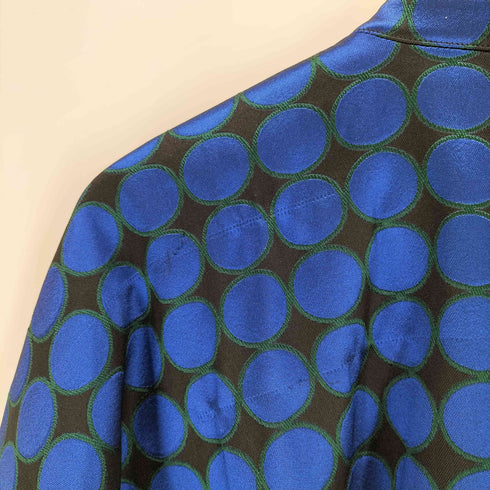 アンスリード UN3D. JACQUARD SHIRTS BLOUSON ジャカード シャツ ブルゾン レディース FREE