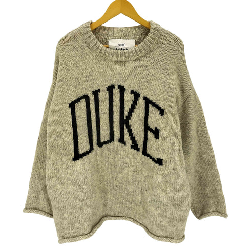 ワンフィフス ONE fifth COLLEGE KNIT DUKE ウールニットセーター レディース 2
