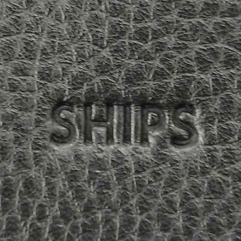 シップス SHIPS レザー サコッシュ ショルダー バッグ メンズ