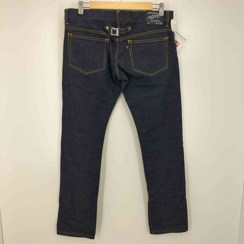 KING MOB シンチバック セルビッチ デニム パンツ メンズ W30