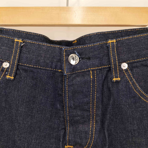 KING MOB シンチバック セルビッチ デニム パンツ メンズ W30