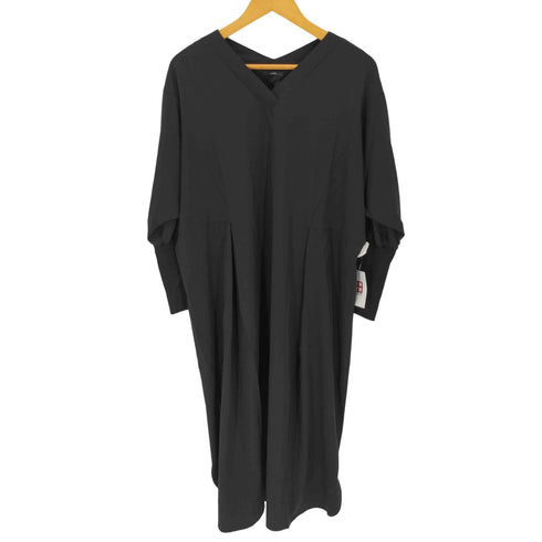 オズモーシス OSMOSIS Vネックギャザースリーブワンピース レディース ONE SIZE