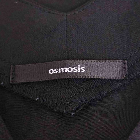 オズモーシス OSMOSIS Vネックギャザースリーブワンピース レディース ONE SIZE