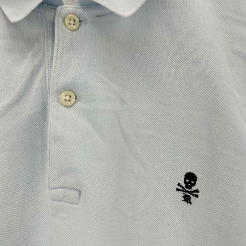 ラグビーラルフローレン Rugby Ralph Lauren スカルデザイン刺繍 半袖ポロシャツ メンズ import:S