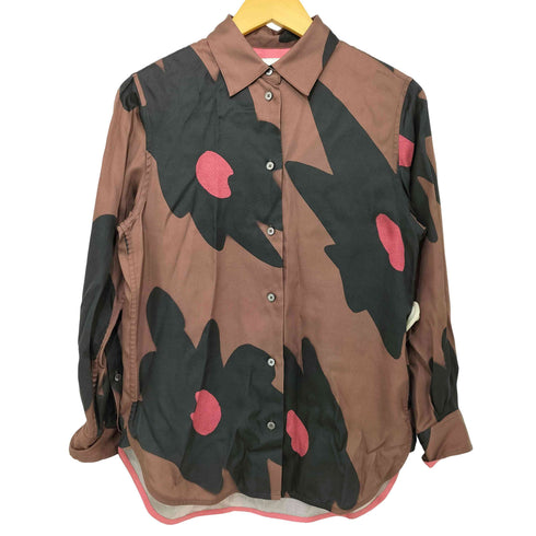 ポールスミス Paul Smith 23AW Big Flower ビッグフラワー 長袖シャツ レディース JPN:38