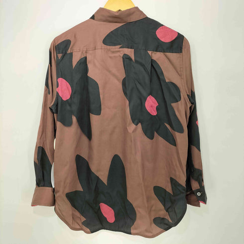 ポールスミス Paul Smith 23AW Big Flower ビッグフラワー 長袖シャツ レディース JPN:38