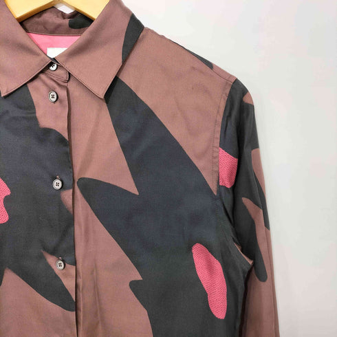 ポールスミス Paul Smith 23AW Big Flower ビッグフラワー 長袖シャツ レディース JPN:38