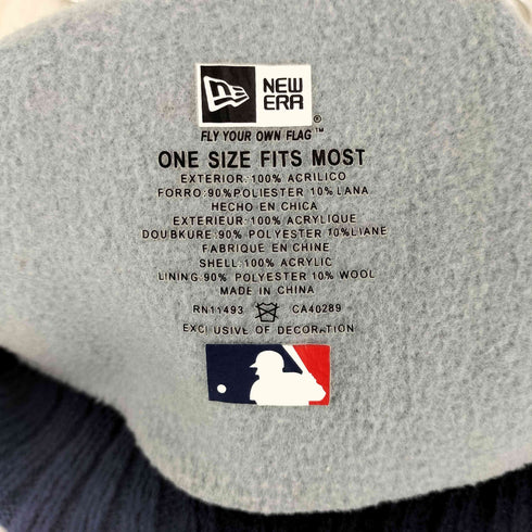 ニューエラ NEW ERA MLB ポンポン ニット帽 メンズ ONE SIZE