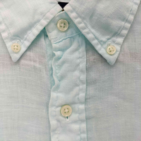 ラルフローレン RALPH LAUREN ポニー刺繍 グラデーション リネン長袖シャツ メンズ import:S