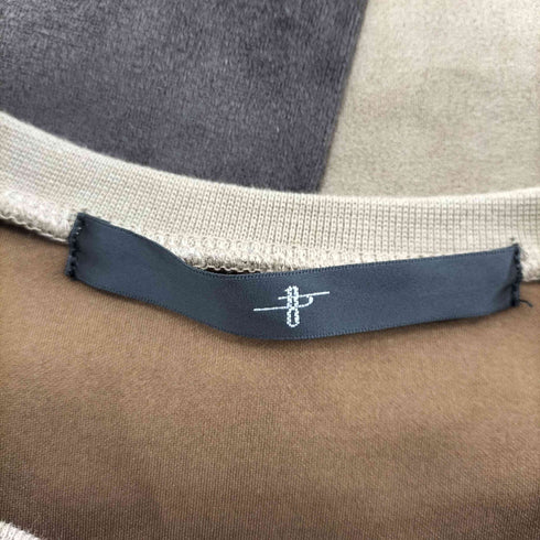 ノーアイディー NO ID. 21AW エコファー 切替 ドルマンスリーブ C/N プルオーバー メンズ ONE SIZE