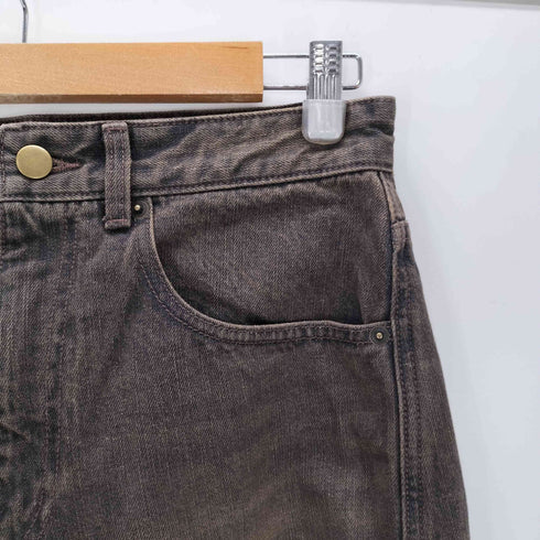 ウィムバイリドム WYM LIDNM VINTAGE WASHED CURVED DENIM ヴィンテージ ウォッシュド カーブ デニム メンズ JPN:M