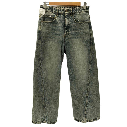ウィムバイリドム WYM LIDNM VINTAGE WASHED CURVED DENIM ヴィンテージ ウォッシュド カーブ デニム メンズ JPN:M