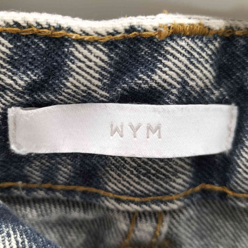 ウィムバイリドム WYM LIDNM VINTAGE WASHED CURVED DENIM ヴィンテージ ウォッシュド カーブ デニム メンズ JPN:M