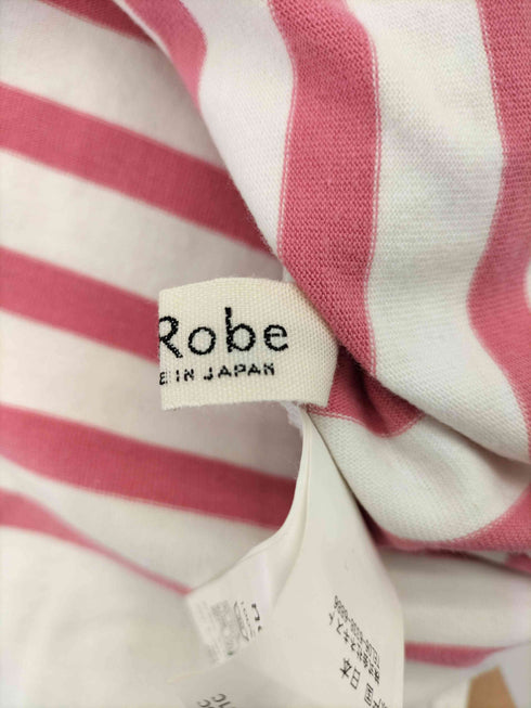 ネストローブ nest Robe コットンパネルボーダープルオーバー レディース FREE
