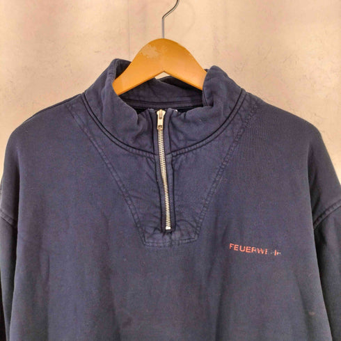 FEUERWEHR ドイツ 消防隊 ハーフジップ スウェット メンズ 3XL