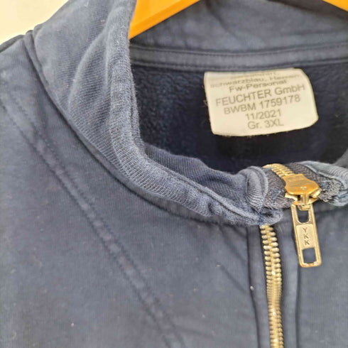 FEUERWEHR ドイツ 消防隊 ハーフジップ スウェット メンズ 3XL