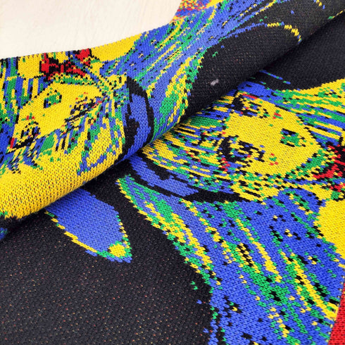 MONTMARTRE NEW YORK モンマルトルニューヨーク Bunnies Scarf キャラクター刺繍 スカーフ マフラー メンズ