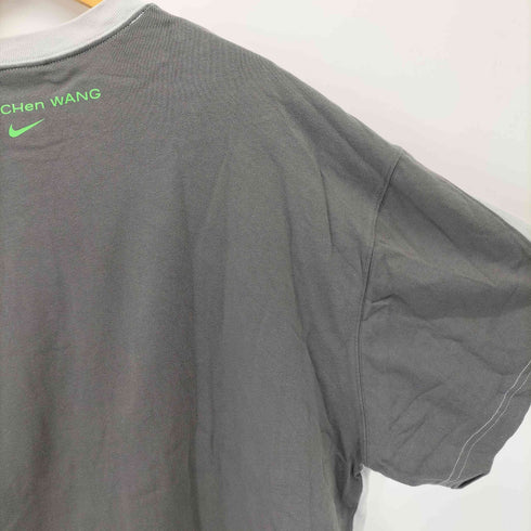 フェンチェンワン Feng Chen Wang クレイジーパターン クルーネック 半袖Tシャツ メンズ L