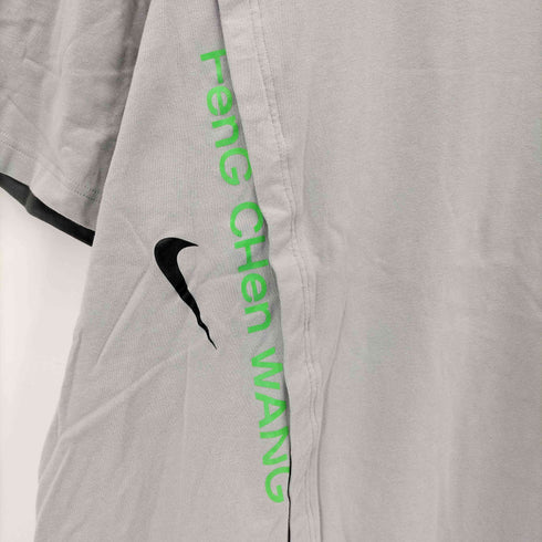 フェンチェンワン Feng Chen Wang クレイジーパターン クルーネック 半袖Tシャツ メンズ L