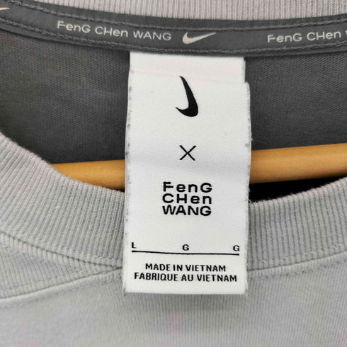 フェンチェンワン Feng Chen Wang クレイジーパターン クルーネック 半袖Tシャツ メンズ L