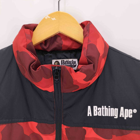 アベイシングエイプ A BATHING APE COLOR CAMO DOWN VEST カラーカモ ダウン ベスト メンズ JPN:S