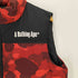 アベイシングエイプ A BATHING APE COLOR CAMO DOWN VEST カラーカモ ダウン ベスト メンズ JPN:S