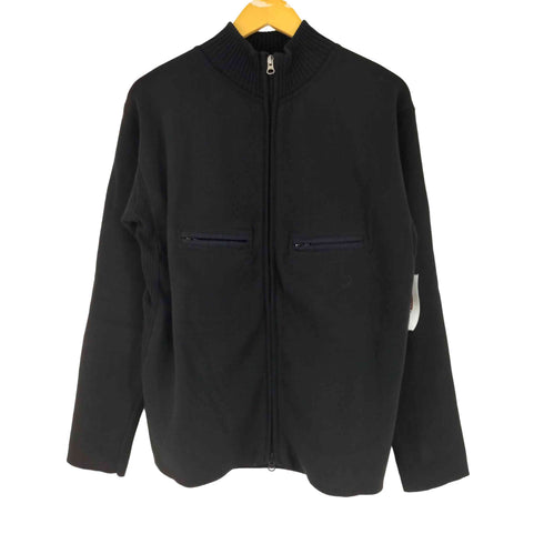 ギャップ Gap 00S ナイロン切替 ドライバーズニット ダブルジップ メンズ JPN:S