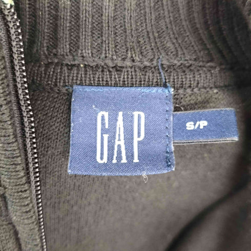 ギャップ Gap 00S ナイロン切替 ドライバーズニット ダブルジップ メンズ JPN:S