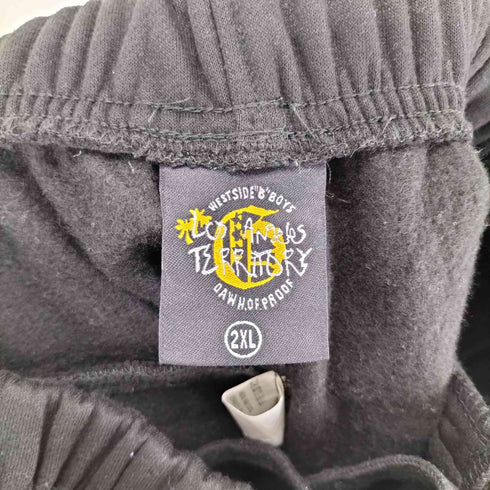 DAWN OF PROOF ダウンオブプルーフ LOS ANGELS TERRITORY ラインテープ スウェットパンツ street メンズ 2XL