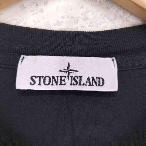 ストーンアイランド STONE ISLAND 24SS ロゴ刺繍 クルーネック Tシャツ メンズ import:L