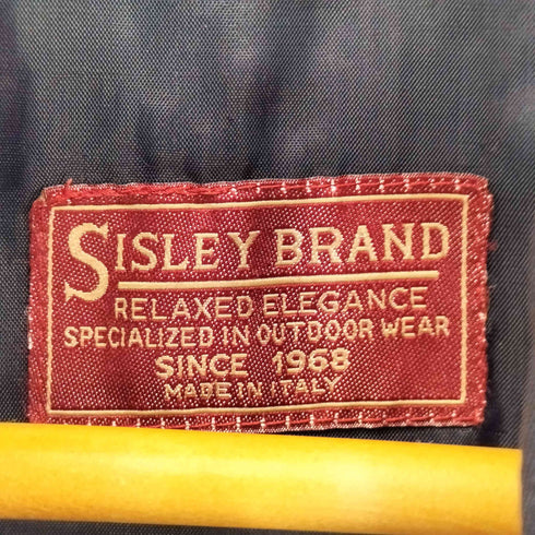SISLEY BRAND シスレーブランド イタリア製 マルチポケット ナイロンジャケット メンズ L