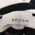 アンクレイヴ uncrave WHITE シルキーウール ボーダーハイネックニット レディース FREE