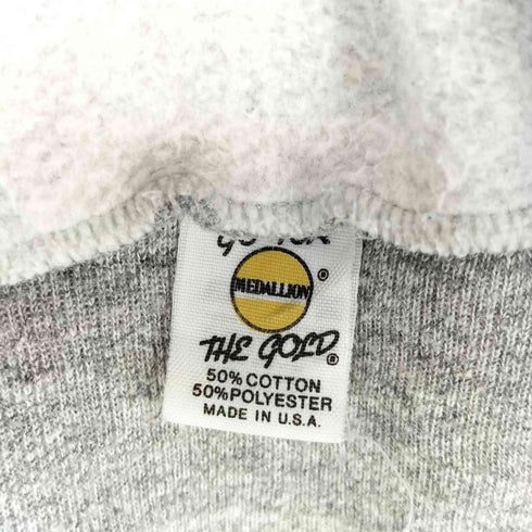 Medallion メダリオン 80-90s MADE IN USA USA製 GO FOR THE GOLD ジップパーカー メンズ L