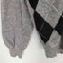 altai cashmere カシミヤ100% アーガイル Vネック ニット メンズ import:M