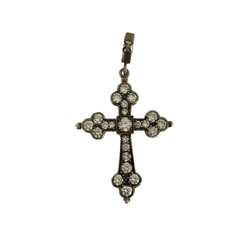 Loree Rodkin ローリーロドキン シルバー925 ゴシック クロス ペンダント トップ メンズ
