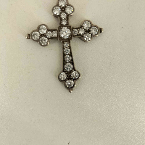 Loree Rodkin ローリーロドキン シルバー925 ゴシック クロス ペンダント トップ メンズ