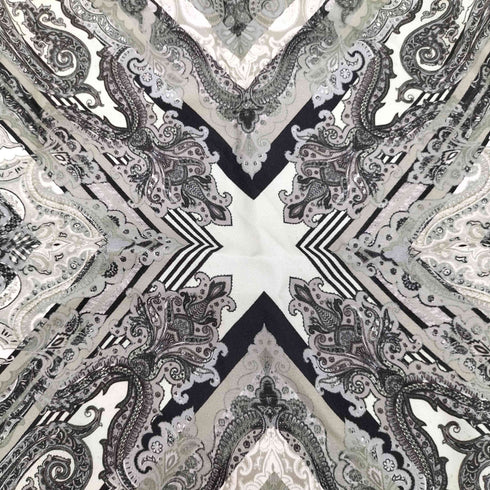 エトロ ETRO ペイズリー シルク ハンカチ レディース